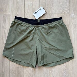 NWT Salomon Women’s Hiking Shorts Size Large Lichen Green - Camp Trail Outdoors